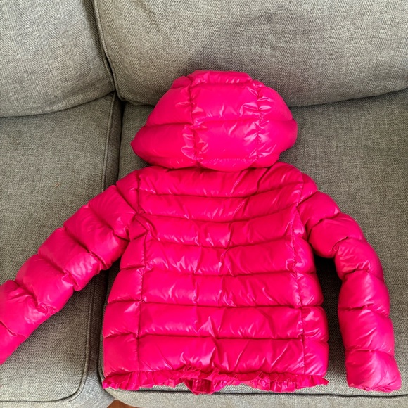 Ralph Lauren Polo Water Repellent Down Coat. Preppy Pink. Hooded Bubble Coat. - Picture 2 of 5